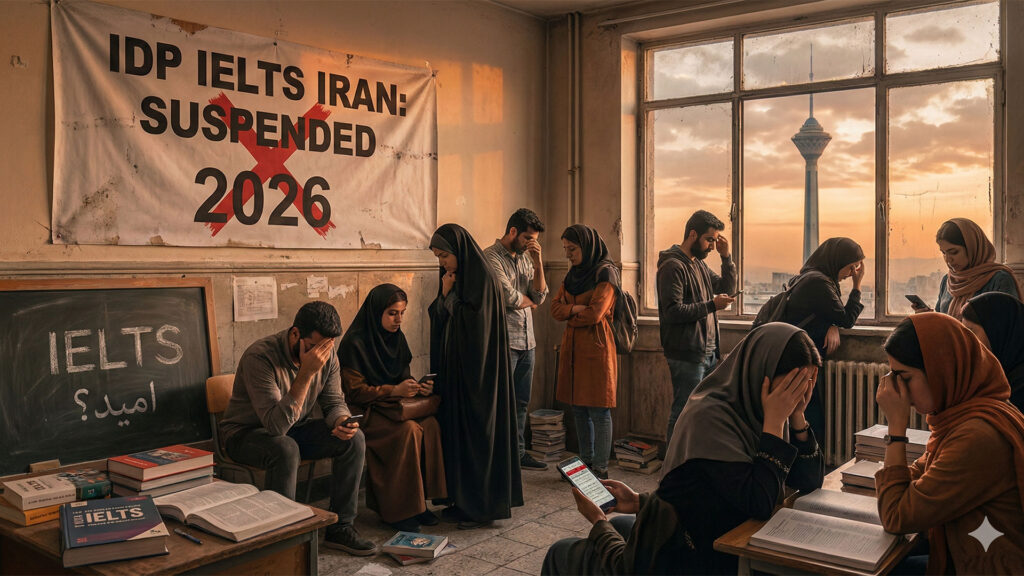 بیانیه رسمی آیلتس تهران: توقف فعالیت IDP در ایران و تکلیف داوطلبان