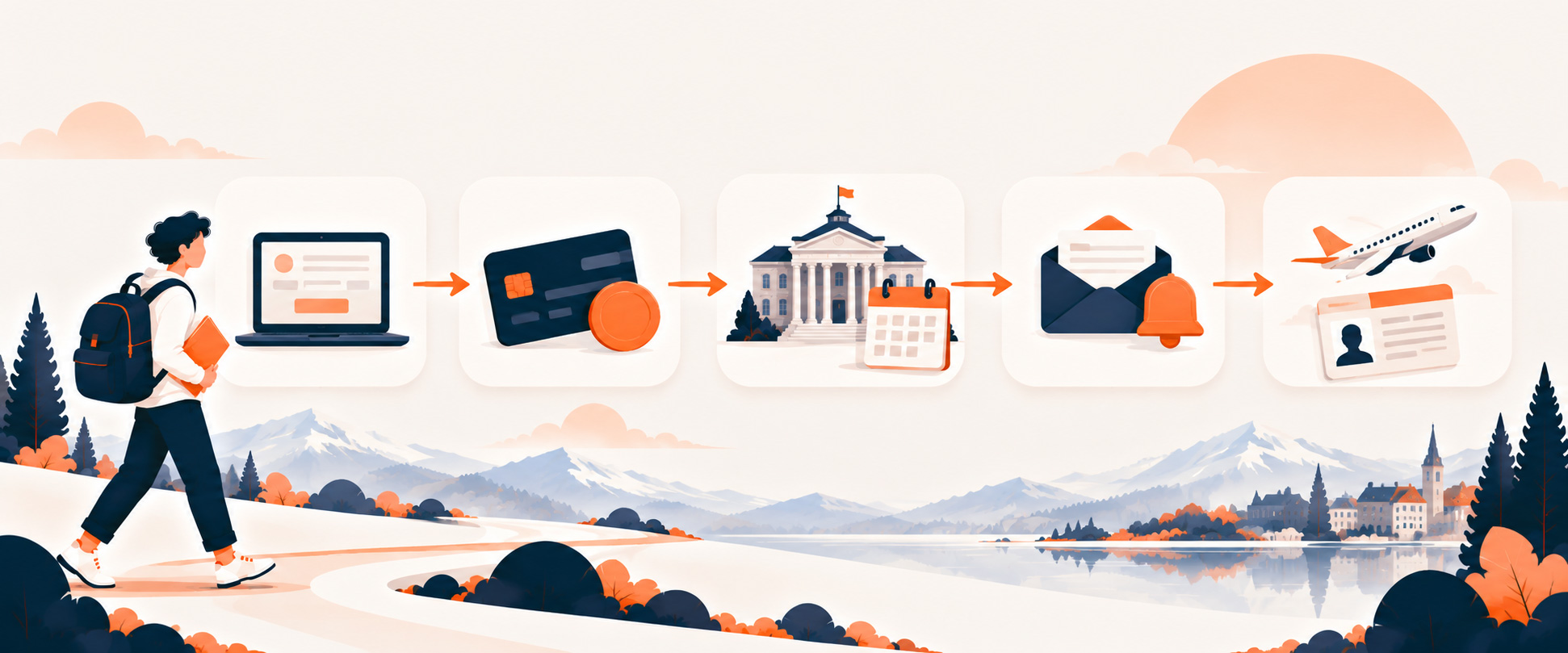 مراحل ثبت درخواست اقامت تحصیلی فنلاند از Enter Finland تا دریافت کارت